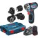 Шуруповёрт, аккум BOSCH GSR 12V-15 FC 30H/m 2*2.0A/h,+4 насадки