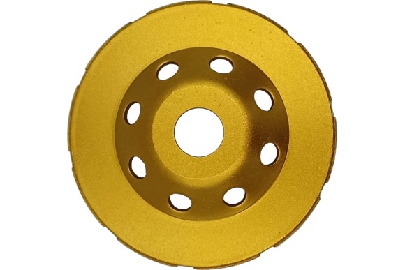 Чашка алмазная шлифовальная 125*22мм, двухрядная Mr. ЭКОНОМИК 401-007 Чашка алмазная шлифовальная 125*22мм, двухрядная Mr. ЭКОНОМИК 401-007