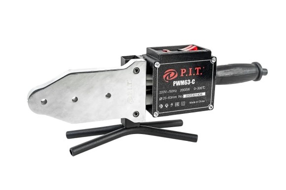 Аппарат для сварки пластиковых труб PWM63-D МАСТЕР 2000Вт d- 20,25,32 PIT