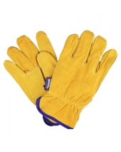 Перчатки кожанные спилковые Драйвер утеплённые р.10,5 Перчатки кожанные спилковые Драйвер утеплённые р.10,5