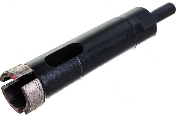 Коронка алмазная керамогранит 22*45 мм (серебряная пайка) TRIO-DIAMOND Коронка алмазная керамогранит 22*45 мм (серебряная пайка) TRIO-DIAMOND