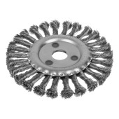 Щётка-крацовка дисковая для УШМ 175 х 22.2мм, стальная проволока, РемоКолор