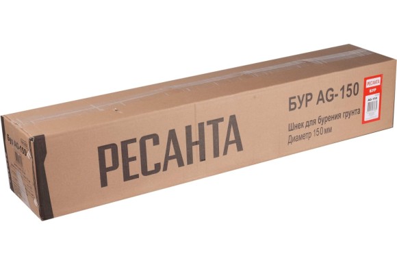 Шнек для грунта AG-150 Ресанта (d пос=20мм, L=80, D=150) Шнек для грунта AG-150 Ресанта (d пос=20мм, L=80, D=150)