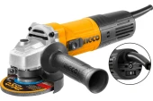 Шлифмашина угловая INGCO AG900285,900В,5000-110000/мин,125мм INDUSTRIAL Шлифмашина угловая INGCO AG900285,900В,5000-110000/мин,125мм INDUSTRIAL