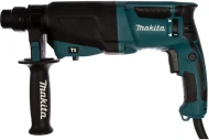 Перфоратор MAKITA HR2630, 800Вт, 2.4Дж, SDS+, 26мм, 1200об/мин, в кейсе Перфоратор MAKITA HR2630, 800Вт, 2.4Дж, SDS+, 26мм, 1200об/мин, в кейсе