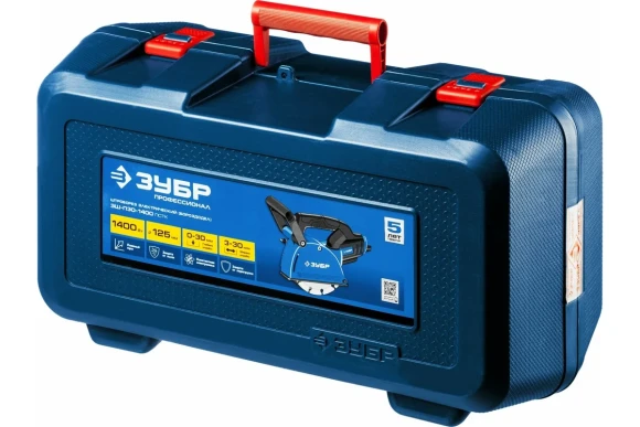 Штроборез ЗУБР ЗШ-П30-1600 ПСТК, 1600Вт, 125мм, 8800об/мин, паз 3-30мм, в кейсе Штроборез ЗУБР ЗШ-П30-1600 ПСТК, 1600Вт, 125мм, 8800об/мин, паз 3-30мм, в кейсе