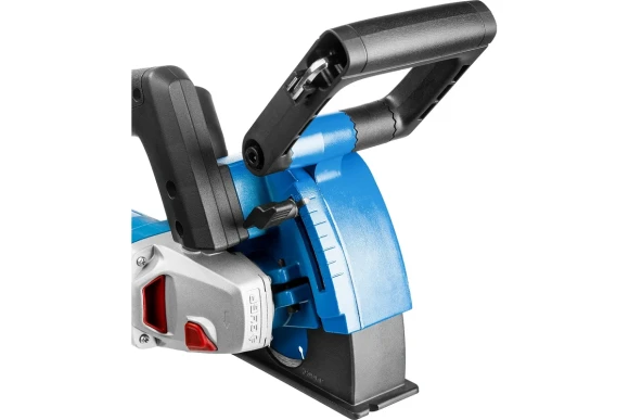 Штроборез ЗУБР ЗШ-П30-1600 ПСТК, 1600Вт, 125мм, 8800об/мин, паз 3-30мм, в кейсе Штроборез ЗУБР ЗШ-П30-1600 ПСТК, 1600Вт, 125мм, 8800об/мин, паз 3-30мм, в кейсе