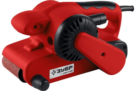 Шлифмашина ленточная ЗУБР ЗЛШМ-76-950, 950Вт, 533*76мм, 360м/мин, в коробке