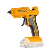 Пистолет клеевой аккумуляторный INGCO CGGLI2001,20В Li-ion-0шт,11мм