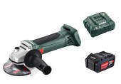 Шлифмашина углов.аккумулят.METABO W 18 LTX 125, 18Вт Li-ion*1шт*4Ач,125*22,2мм, зар,ус-во,коробка Шлифмашина углов.аккумулят.METABO W 18 LTX 125, 18Вт Li-ion*1шт*4Ач,125*22,2мм, зар,ус-во,коробка