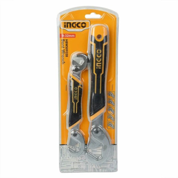 Ключи универсальные самозажимные 2-шт, 9-14, 15-22, 23-32мм, HBWS09328 INGCO Ключи универсальные самозажимные 2-шт, 9-14, 15-22, 23-32мм, HBWS09328 INGCO