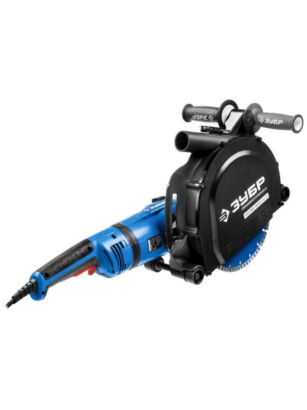 Штроборез ЗУБР ЗШ-П65-2600 ПВСТК ,2600Вт,230мм,6000о/мин,паз 4,3-40мм