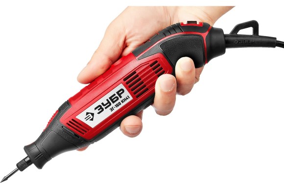 Гравёр электрич. ЗУБР ЗГ-160 КН41 160Вт, 3.2мм, 15000-35000об/мин, 41 предмет, в кейсе Гравёр электрич. ЗУБР ЗГ-160 КН41 160Вт, 3.2мм, 15000-35000об/мин, 41 предмет, в кейсе