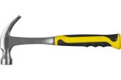 Молоток-гвоздодёр цельнометаллический с фибергласом 560г, STAYER