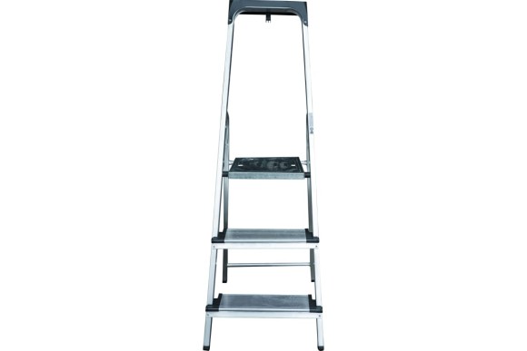 Стремянка алюмин.  3-ст с органайзером. РемоКолор