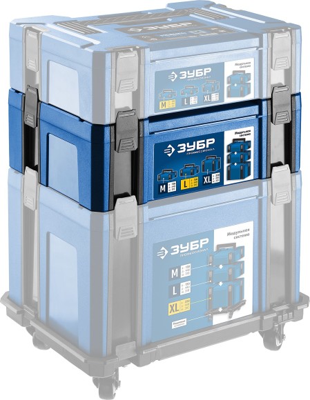 Ящик для инстр. , 443 х 310 х 151 мм, (17"), МОДУЛЬ-15 ЗУБР Профессионал 38165-15 Ящик для инстр. , 443 х 310 х 151 мм, (17"), МОДУЛЬ-15 ЗУБР Профессионал 38165-15