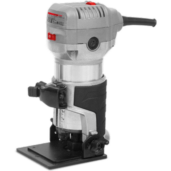 Фрезер кромочный CROWN CT11023, 710Вт,цанга 6/8мм,(3 стойки в наборе)