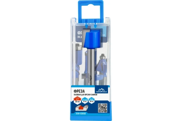 Фреза пазовая 32*30*120 мм,хвостовик-12мм  Vertextools