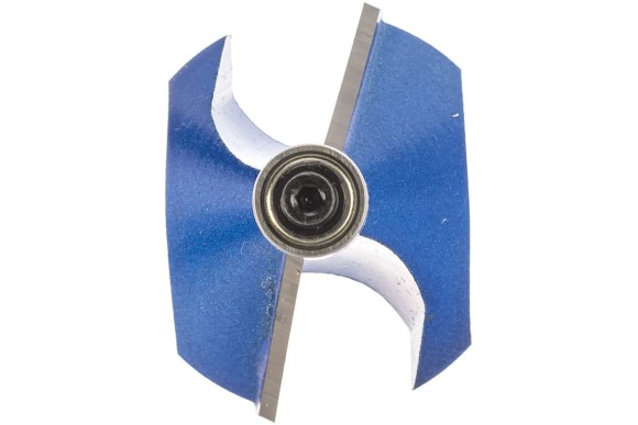 Фреза кромочная, калёвочная с подшипником 50,8*23ммподшип.12,7 мм.хвостовик 8мм ЗУБР Фреза кромочная, калёвочная с подшипником 50,8*23ммподшип.12,7 мм.хвостовик 8мм ЗУБР