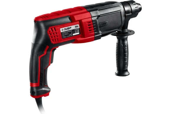 Перфоратор ЗУБР П-28-850, 850Вт, 3Дж, SDS+, 28мм, 1300об/мин, в кейсе Перфоратор ЗУБР П-28-850, 850Вт, 3Дж, SDS+, 28мм, 1300об/мин, в кейсе