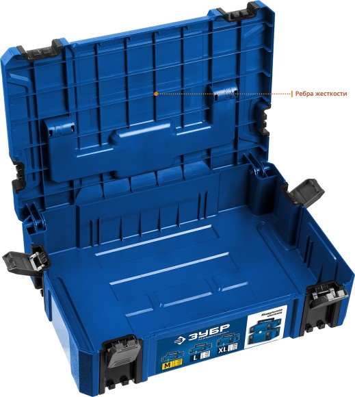 Ящик для инстр. , 443 х 310 х 128 мм, (17"), МОДУЛЬ-13 ЗУБР Профессионал (38165-13) Ящик для инстр. , 443 х 310 х 128 мм, (17"), МОДУЛЬ-13 ЗУБР Профессионал (38165-13)