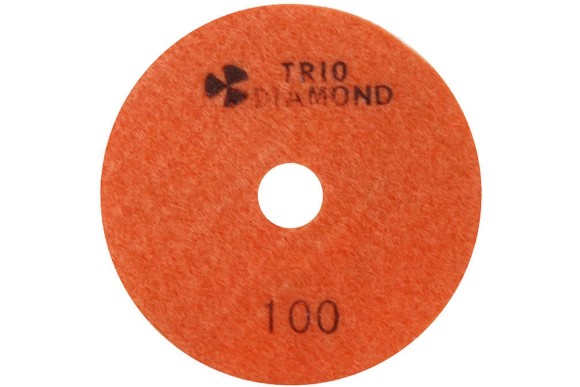 АГШК (черепашка) 100мм, Р100, мокрый, 340100 Trio-Diamond АГШК (черепашка) 100мм, Р100, мокрый, 340100 Trio-Diamond