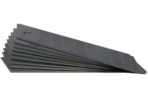 Лезвия для ножей 18 х 100мм, 10 штук, 8 сегментов, STAYER Лезвия для ножей 18 х 100мм, 10 штук, 8 сегментов, STAYER