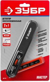 Детектор проводки ЗУБР 59710 50/50мм Детектор проводки ЗУБР 59710 50/50мм