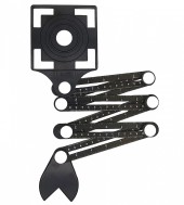 Шаблон плиточника с угловым упором ,6 колен,1трафарет Шаблон плиточника с угловым упором ,6 колен,1трафарет