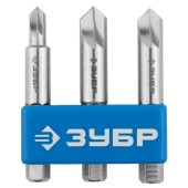 Экстракоры ЗУБР для крепежа с износом граней шлица до 95%, 3шт Экстракоры ЗУБР для крепежа с износом граней шлица до 95%, 3шт