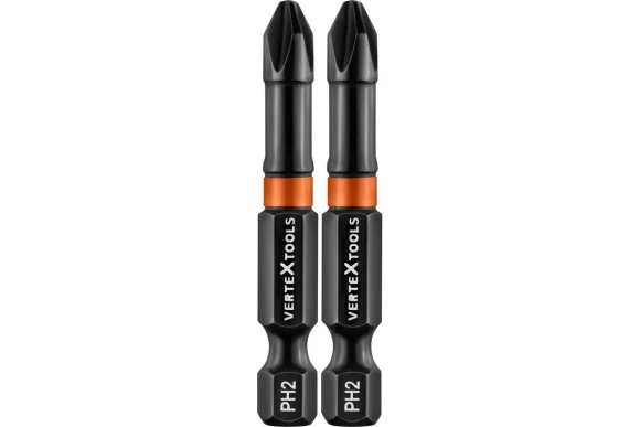 Бита торсионная PH2*50мм, Vertextools Бита торсионная PH2*50мм, Vertextools