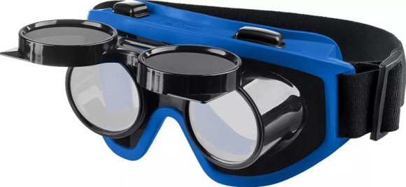 Очки газосварщика закрытые атемнение 5 DIN, с откидным блоком ЗУБР ОГС-5 Очки газосварщика закрытые атемнение 5 DIN, с откидным блоком ЗУБР ОГС-5