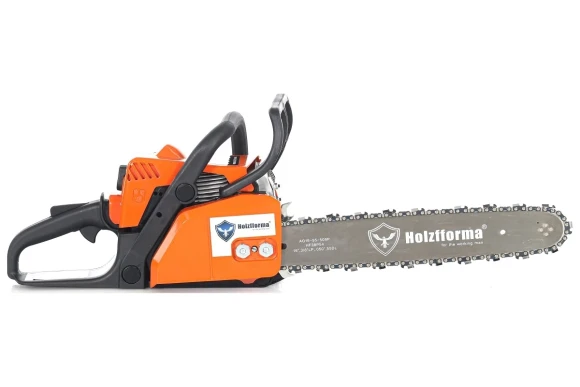 Бензопила Holzfforma G255, 2300Вт/3л.с, 45.4см?, 470мл, шина 40см, 3/8, 1.3, 55 звеньев Бензопила Holzfforma G255, 2300Вт/3л.с, 45.4см?, 470мл, шина 40см, 3/8, 1.3, 55 звеньев