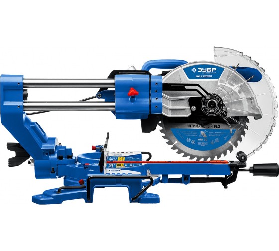 Пила торцовочная ЗУБР ППТ-255-П, 2000Вт,255*30мм,90°-90/270мм,45°-48/198мм Пила торцовочная ЗУБР ППТ-255-П, 2000Вт,255*30мм,90°-90/270мм,45°-48/198мм
