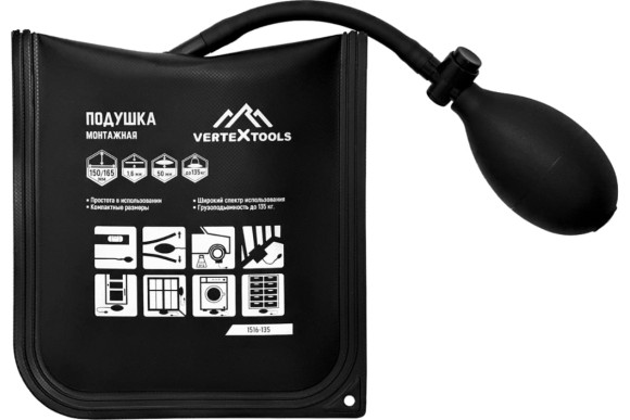 Подушка монтажная 150*165мм 135 кг Vertextools