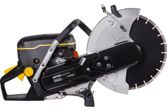 Бензорез Huter GC-7414В, 3500Вт/4.8л.с, 350*25.4мм, глубина 125мм, 4700об/мин, С ДИСКОМ 