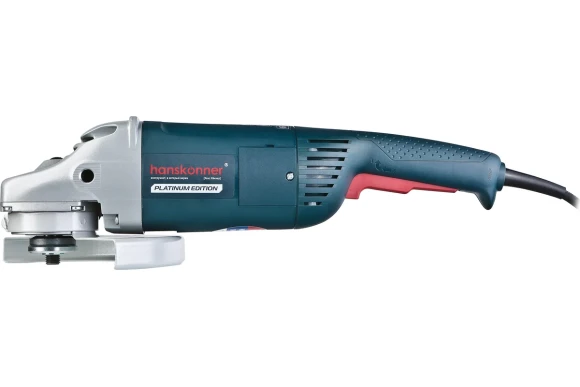Шлифмашина угловая Hanskonner HWS26230B PLATINUM, 2600Вт, 230мм, 6500об/мин,коробка HWS26230B 