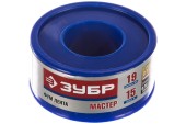 Фумлента 19мм х 15м х 0.1мм, 0.40г/см?, ЗУБР Фумлента 19мм х 15м х 0.1мм, 0.40г/см?, ЗУБР