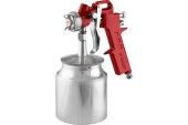 Краскопульт пневматич. ЗУБР МС H200, бачок нижний 750мл, сопло 1.3мм Краскопульт пневматич. ЗУБР МС H200, бачок нижний 750мл, сопло 1.3мм