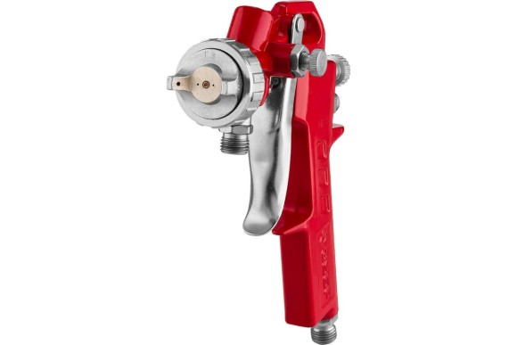 Краскопульт пневматич. ЗУБР МС H200, бачок нижний 750мл, сопло 1.3мм Краскопульт пневматич. ЗУБР МС H200, бачок нижний 750мл, сопло 1.3мм