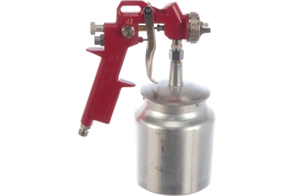 Краскопульт пневматич. ЗУБР МС H200, бачок нижний 750мл, сопло 1.3мм Краскопульт пневматич. ЗУБР МС H200, бачок нижний 750мл, сопло 1.3мм