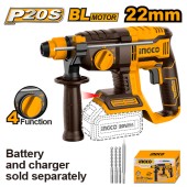 Перфоратор(BL) аккум. INGCO CRHLI20208, 20В, 2Дж, SDS+, 18мм, без АКБ и ЗУ, в коробке
