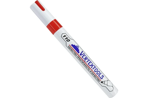 Маркер-краска красный нитро-основа 4мм, Vertextools Маркер-краска красный нитро-основа 4мм, Vertextools