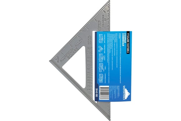 Угольник стропильный (СВЕНСОН) алюминиевый 180мм Vertextools Угольник стропильный (СВЕНСОН) алюминиевый 180мм Vertextools