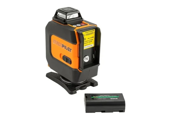 Лазерный нивелир  P.I.T. MLL-0225G, 360гр*4,зелёный луч 25м,+/-1,5мм/м