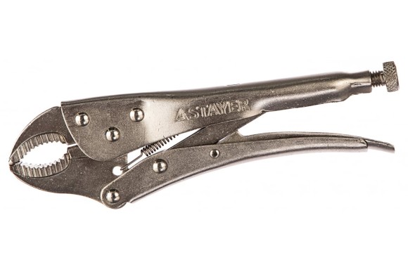 Клещи с фиксатором STAYER  зажимные, 250мм, 2245_z01