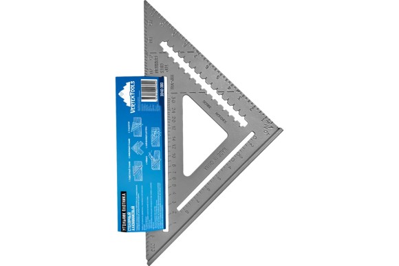 Угольник стропильный (СВЕНСОН) алюминиевый 300мм Vertextools Угольник стропильный (СВЕНСОН) алюминиевый 300мм Vertextools
