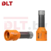Коронка алмазная по керамограниту 14 х 35мм, М14, сухой/мокрый,DLT TOP 2091