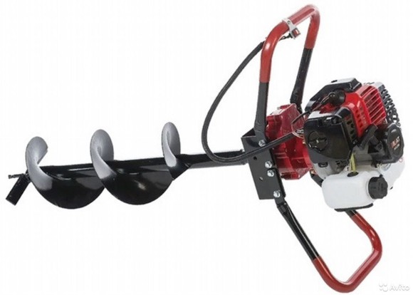 Мотобур VERTON МБ-56 без шнека, 3,5л/с ,d пос=20мм, 56см.куб Мотобур VERTON МБ-56 без шнека, 3,5л/с ,d пос=20мм, 56см.куб