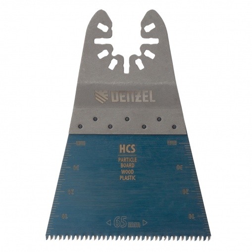 Насадка для МФИ прямая, HCS, по дереву, ламинату, 65 х 1,8 мм, Denzel